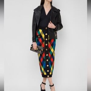Balmain Multicolor Skirt